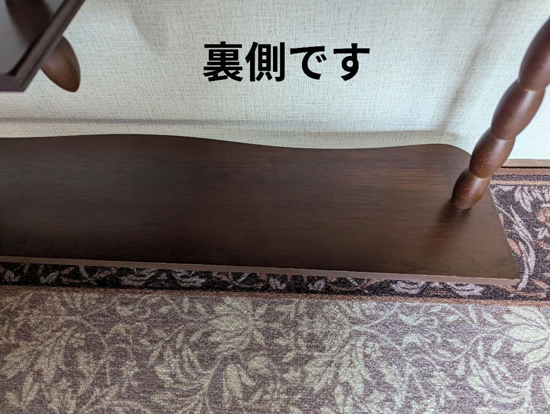 ナジコ 壁掛けシェルフ ミッドセンチュリー木製　壁掛け 古家具 飾り棚