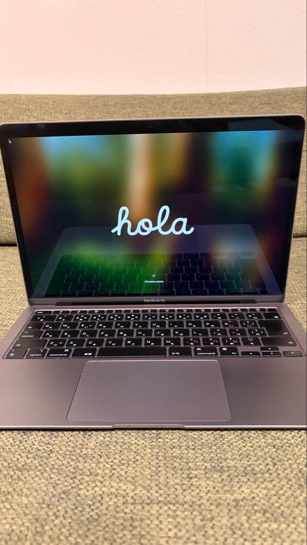 箱有MacBook Air M1 13インチ 256GB 8GB スペースグレー