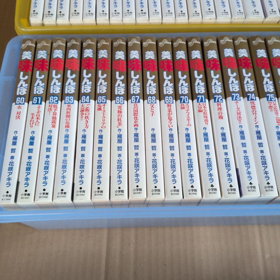 マンガ　美味しんぼ　1巻~110巻セット