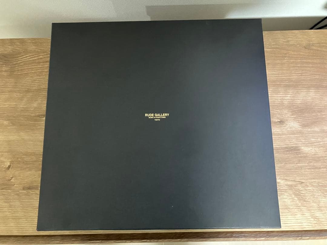 新品 RUDEGALLERY BACK ZIP BOOTS 箱付き