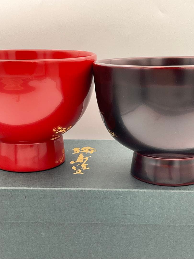 輪島塗 椀　合鹿椀