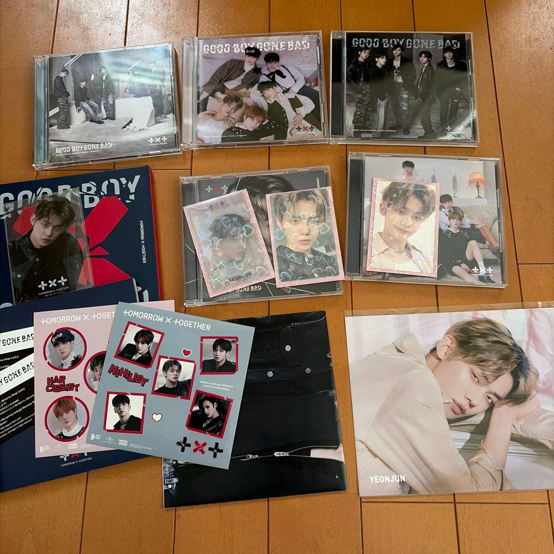 TXT アルバム まとめ売りヨンジュン トレカ ヒュニンカイ テヒョン