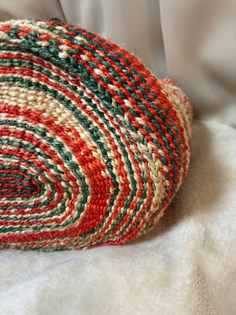 A*i様 LOEWE ストライプ かごバッグ