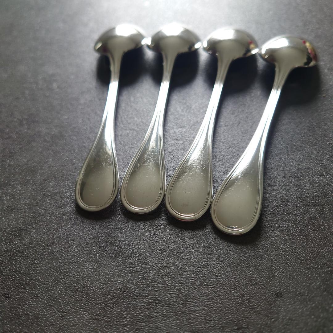 美品 クリストフル アルビ コーヒースプーン 4点