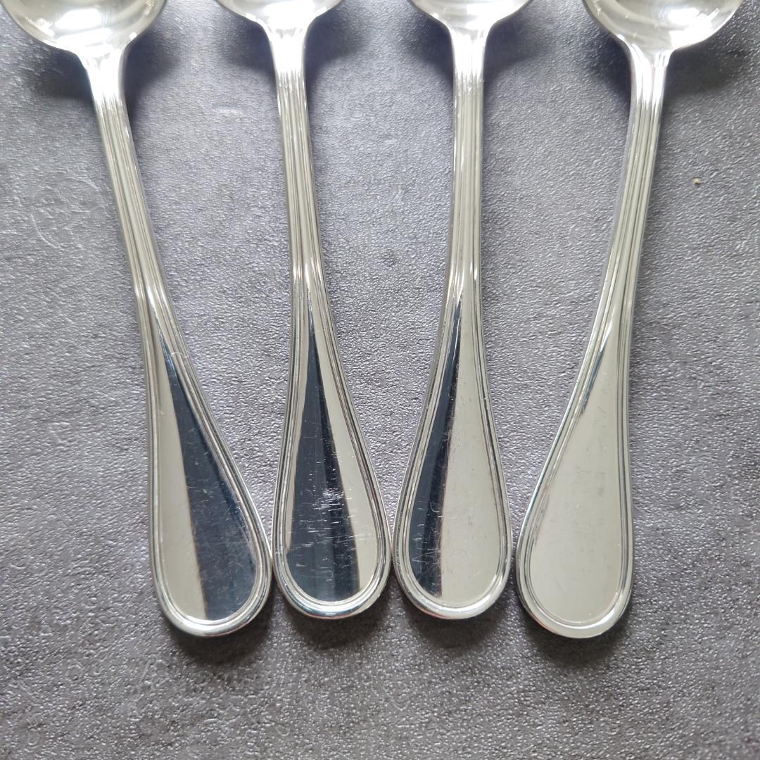 美品 クリストフル アルビ コーヒースプーン 4点