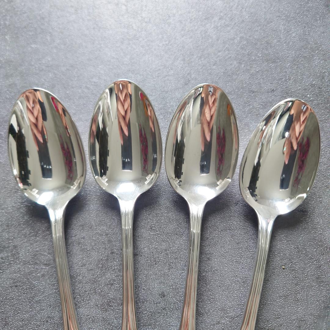 美品 クリストフル アルビ コーヒースプーン 4点