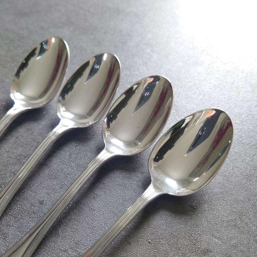 美品 クリストフル アルビ コーヒースプーン 4点