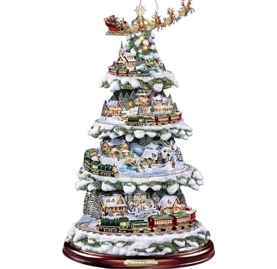 新品未使用「トーマスキンケード クリスマスツリー ワンダーランド エクスプレス」