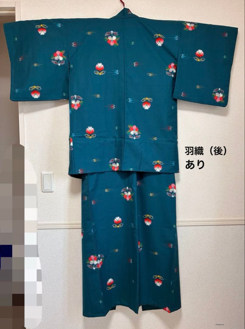 付下げ訪問着とウールのアンサンブル2着セット①②③長襦袢・小物付き。