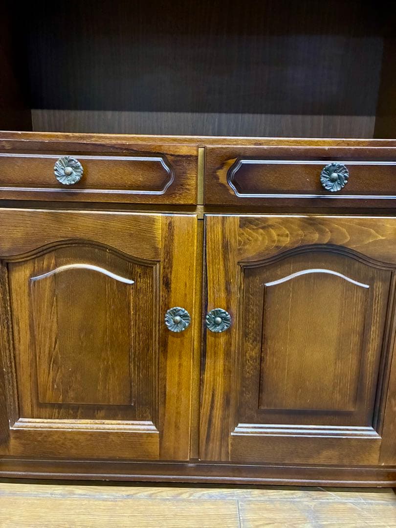 管376☆カリモク☆karimoku☆コロニアルシリーズ☆キャビネット☆電話台