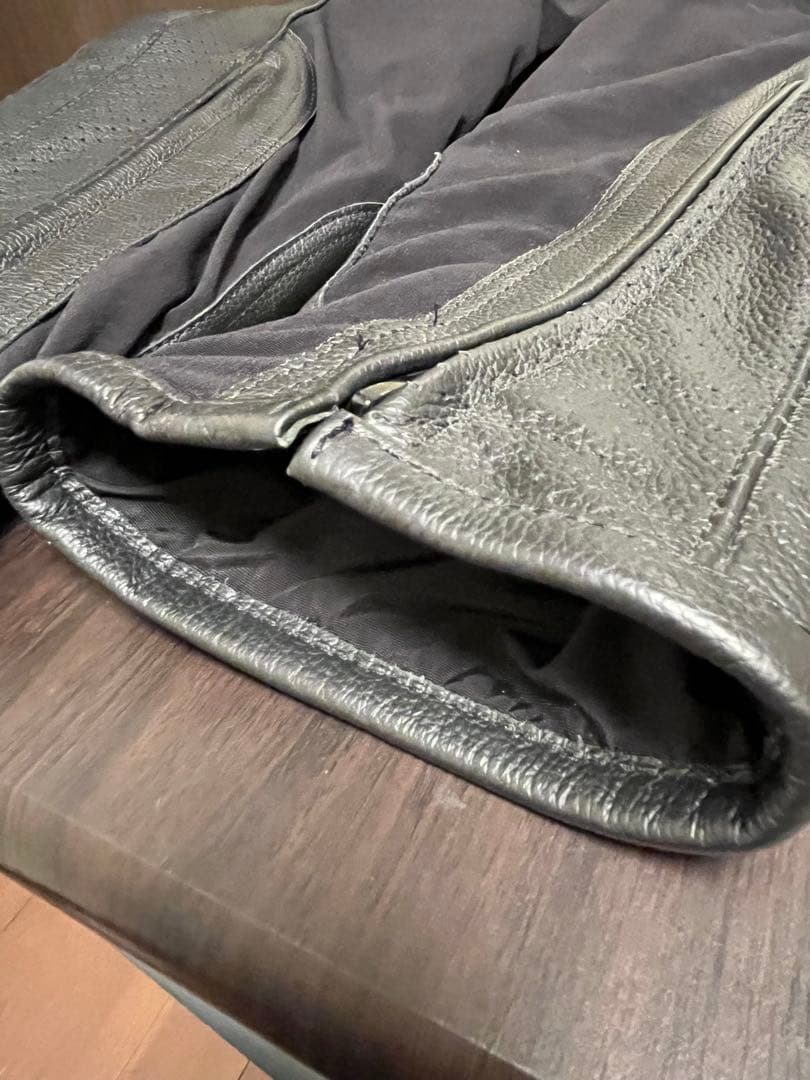 RS TAICHI アールエスタイチ RSY817 ブーツアウト レザーパンツ