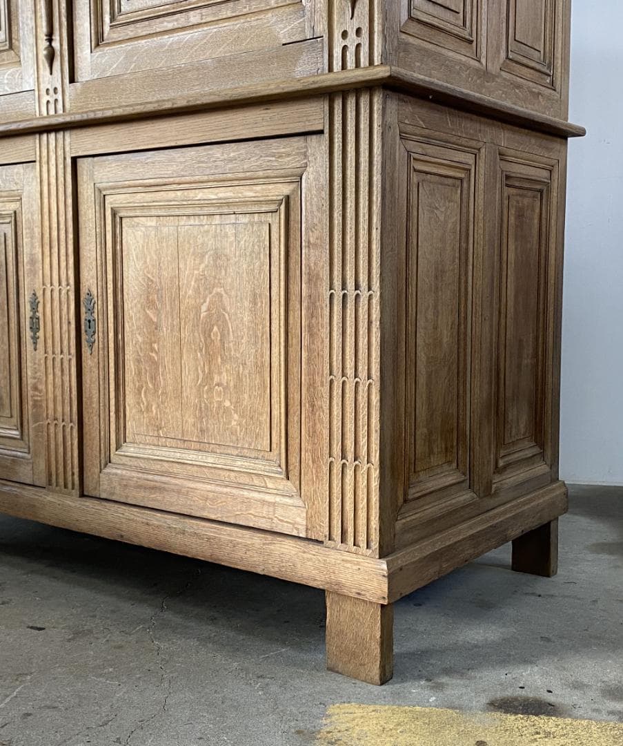 フランス アンティーク Oak Cabinet キャビネット