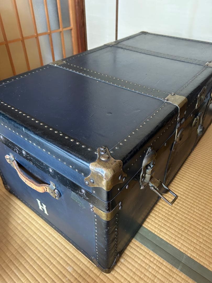 トランク　アンティーク　衣装ケース