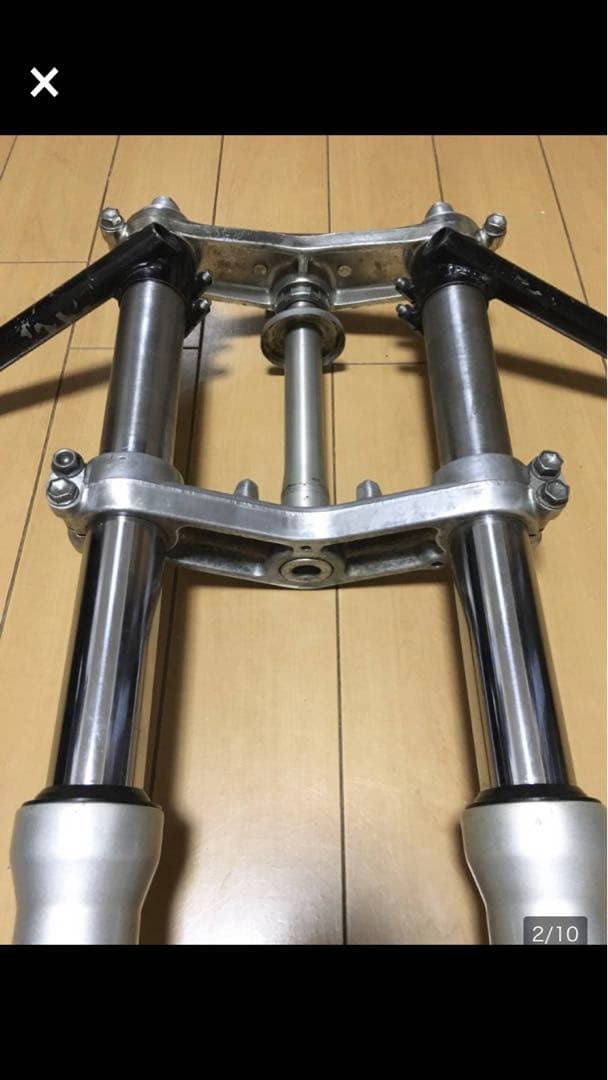 超貴重　TZ250 純正フロントフォーク 極美品　rz250等に