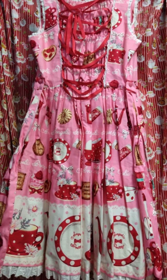 AngelicPretty【訳あり自作福箱】JSKOP６着＋MAMコート＋オマケ