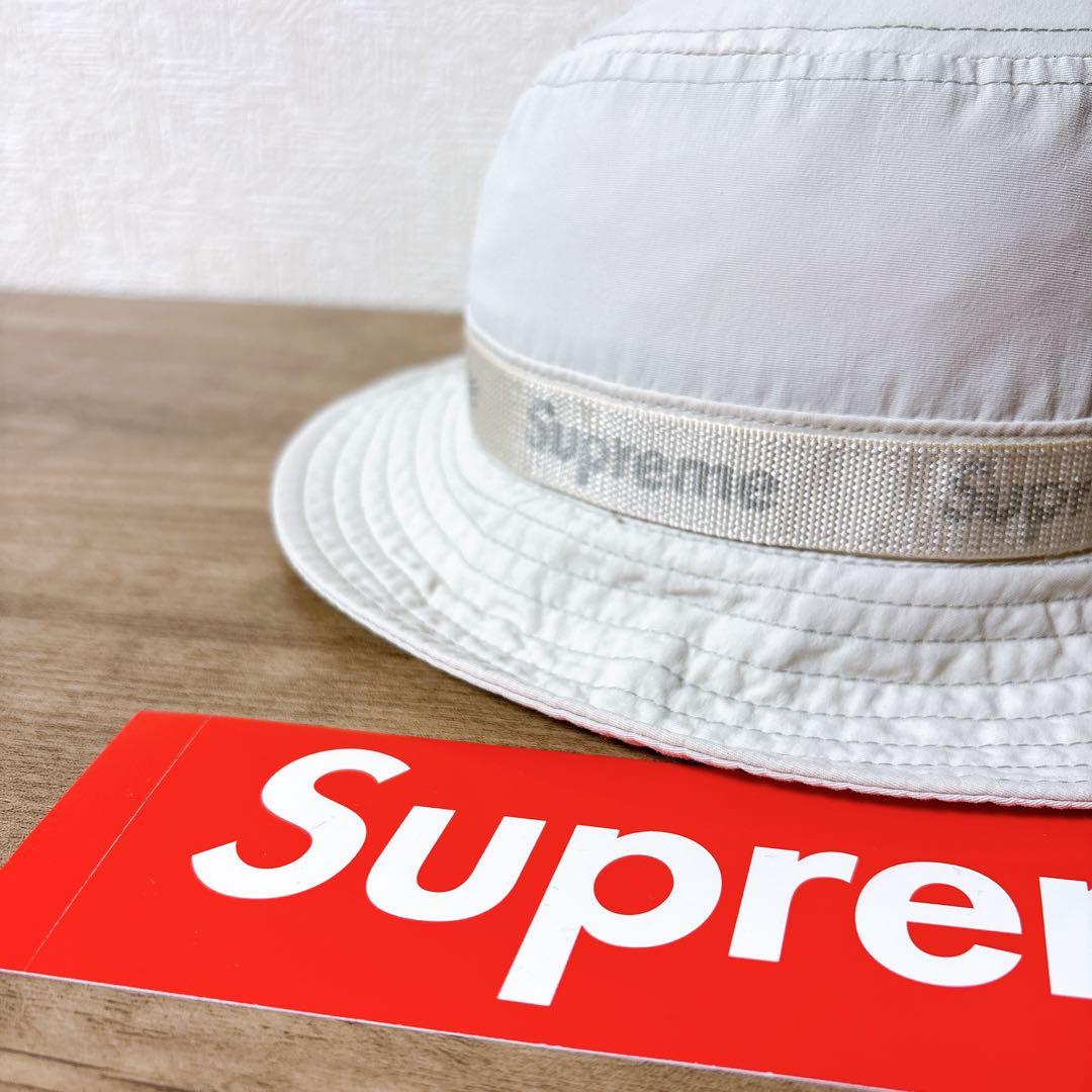 正規品　Supreme バケットハット　帽子 アイボリー　ホワイト　ハット