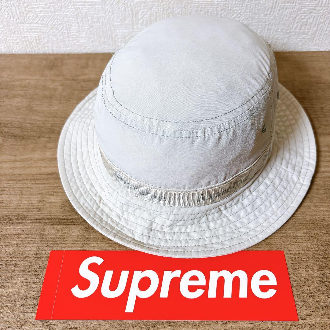 正規品　Supreme バケットハット　帽子 アイボリー　ホワイト　ハット