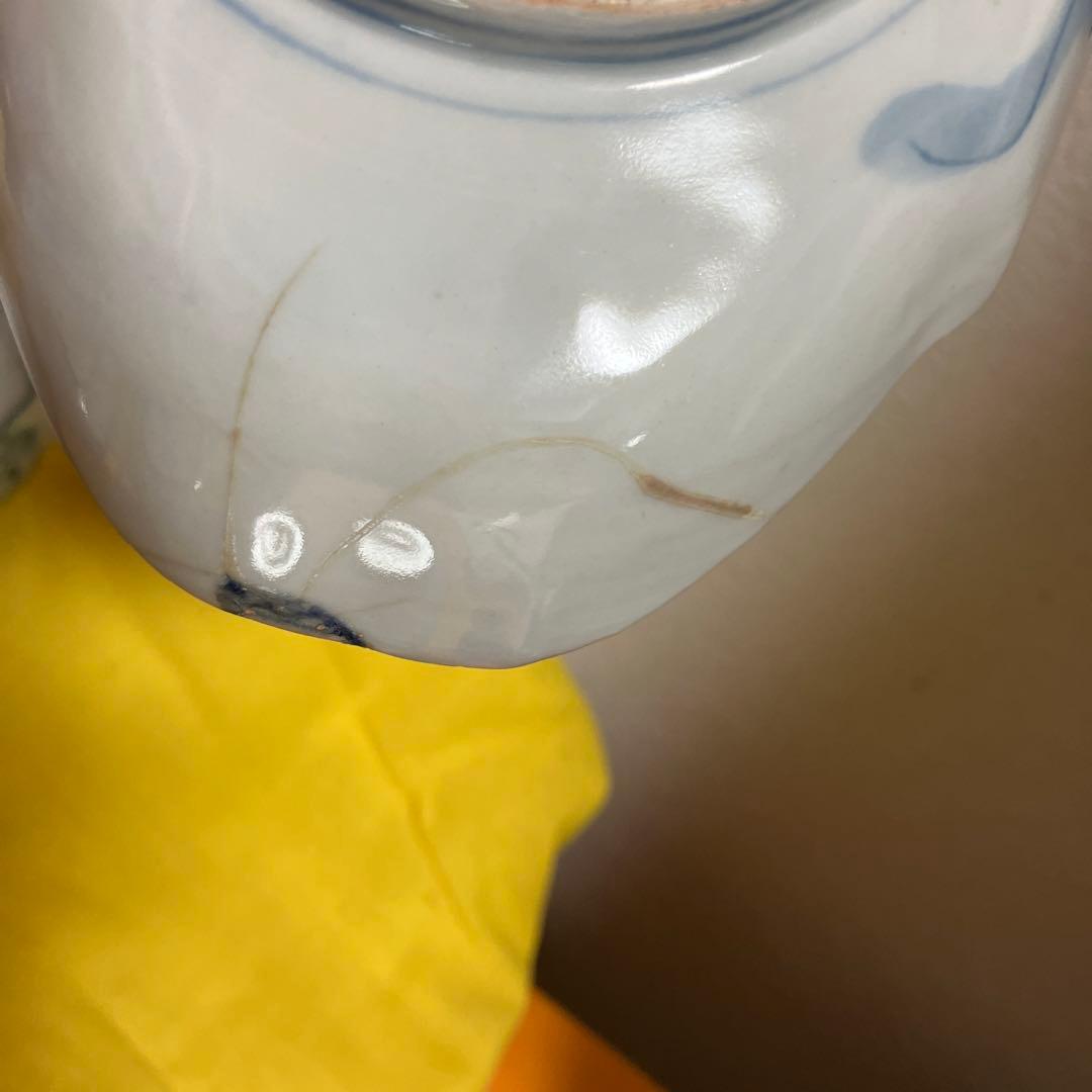 古伊万里　色絵　５枚　古美術