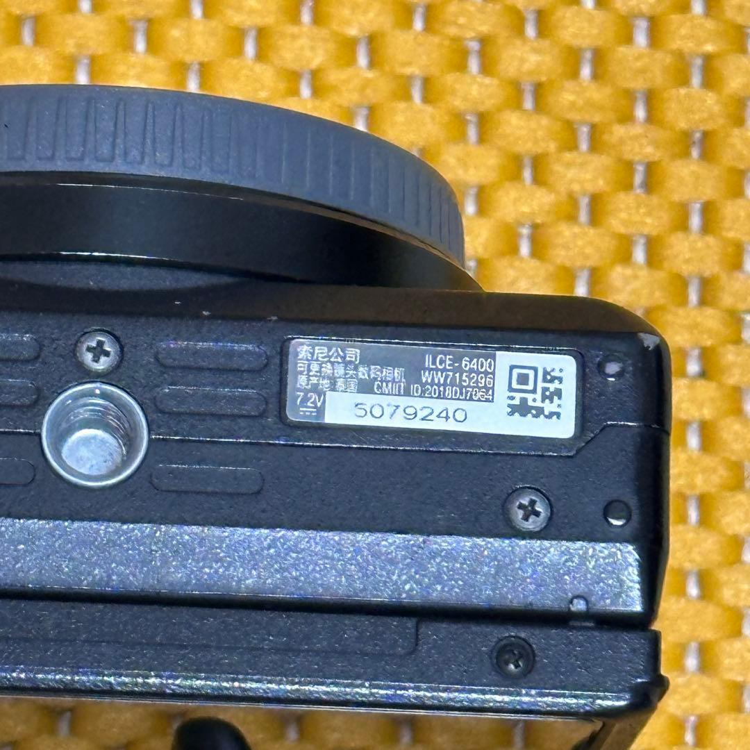 ソニー a6400 ILCE-6400