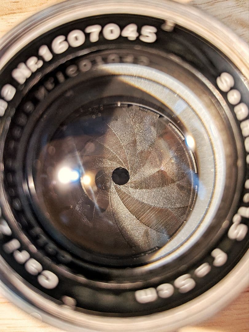 contax sonnar 5cm 1.5 ブラコン ニッケルゾナー