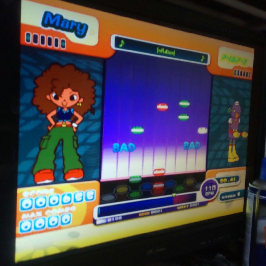 ポップンミュージック 玄武 コントローラー 静音化他カスタム 完動品 GENBU