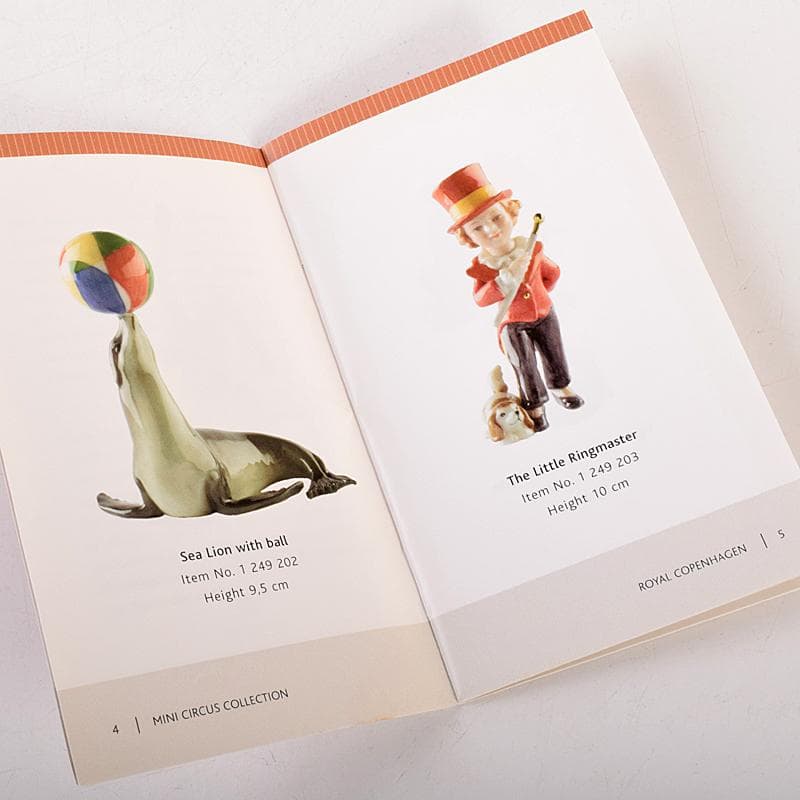 ロイヤルコペンハーゲン　ミニサーカスコレクション　アシカとボール　V　R7833