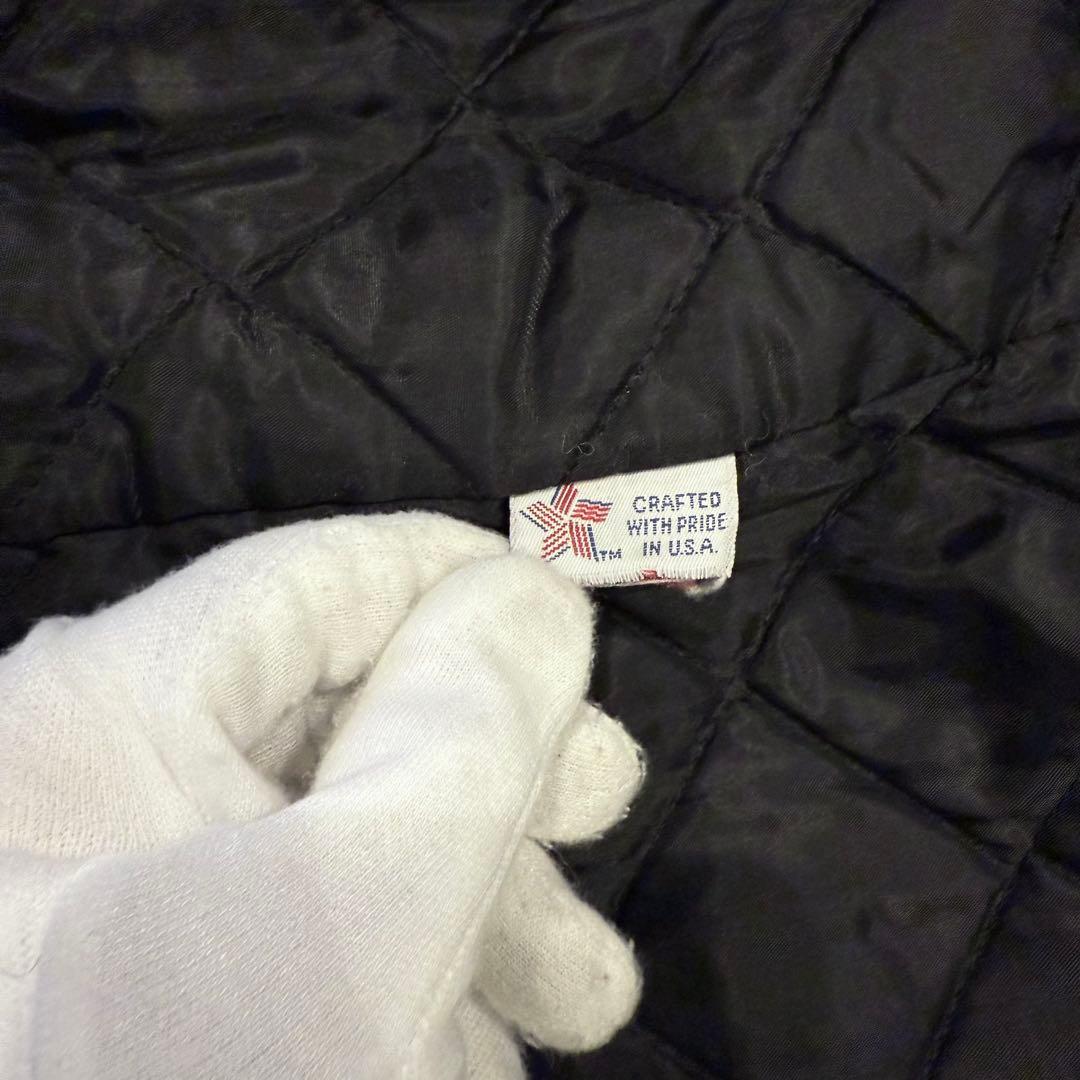 美品‼️Schott ピーコート USA製 グレー ショット キルティング 40L