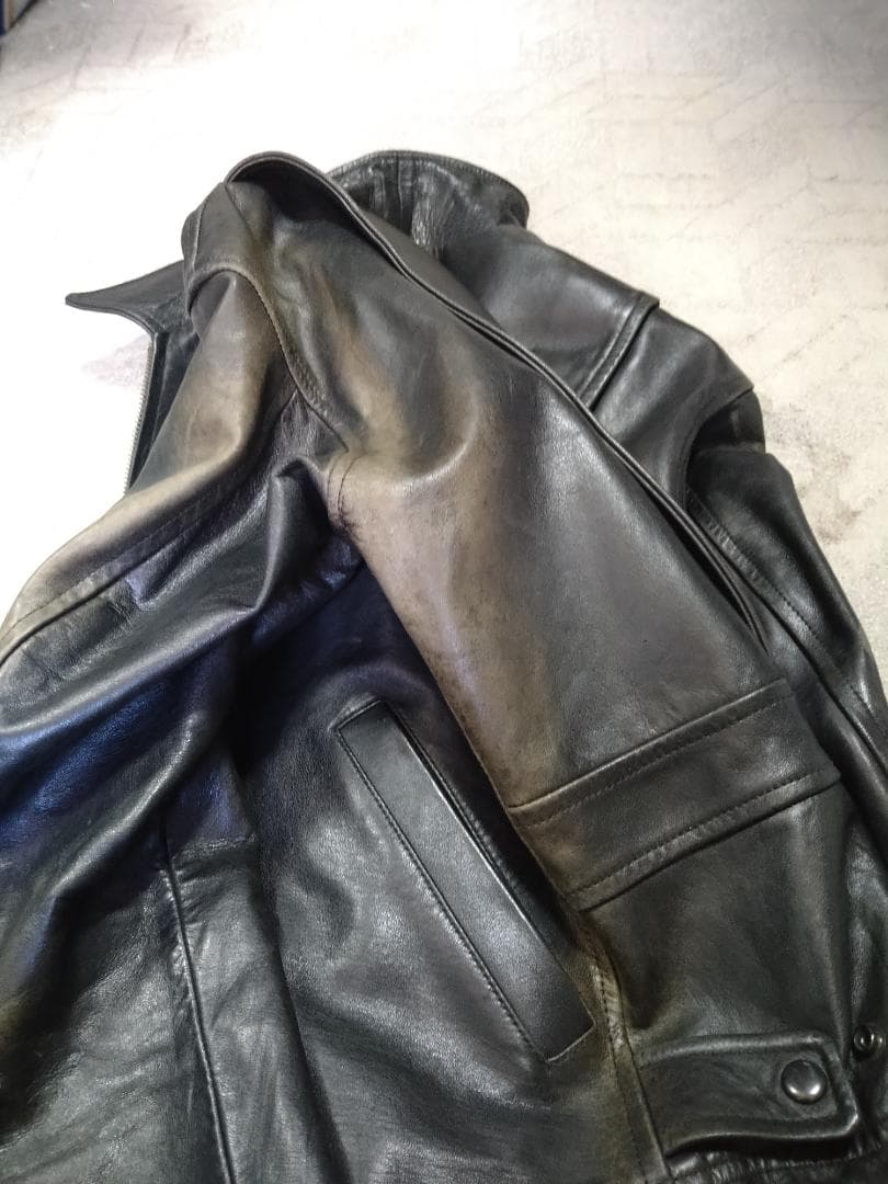 ハロルズギア　horsehide レザージャケット
