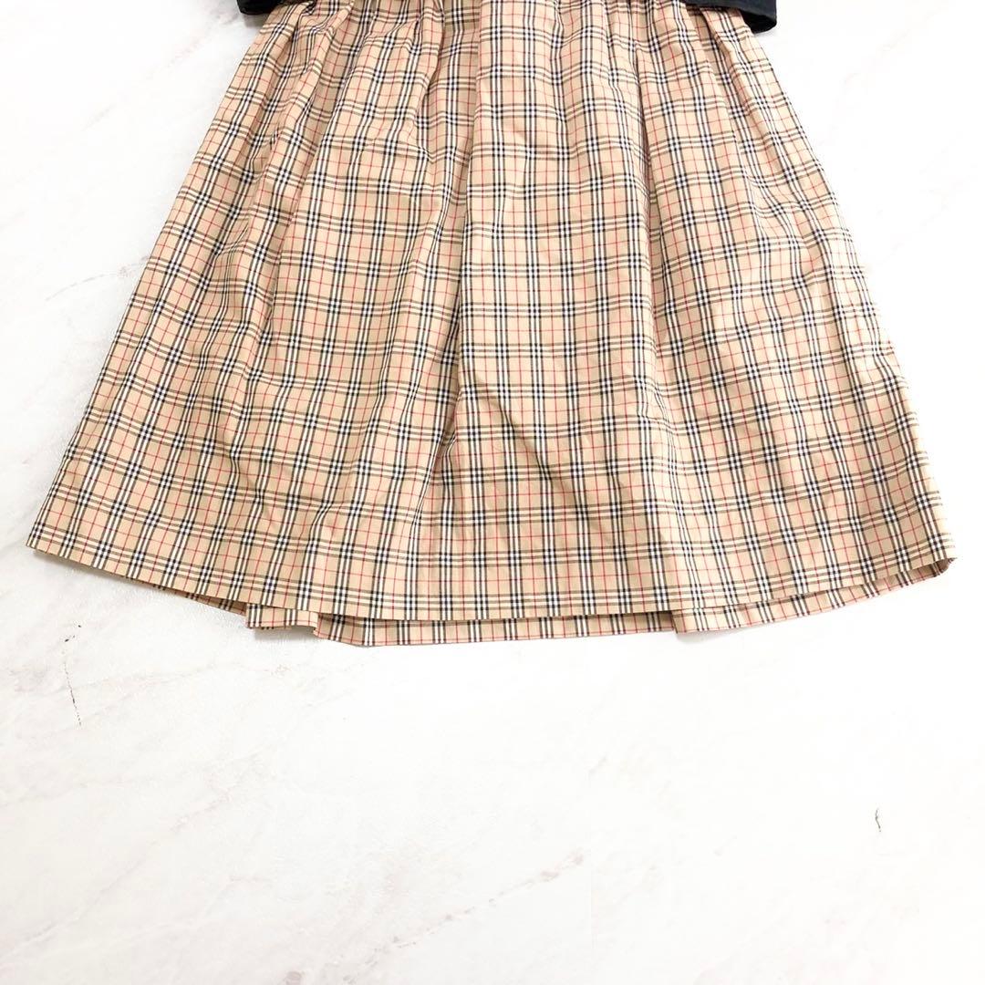 美品✨️BURBERRY ノバチェック フォーマル ワンピース 130cm 子供