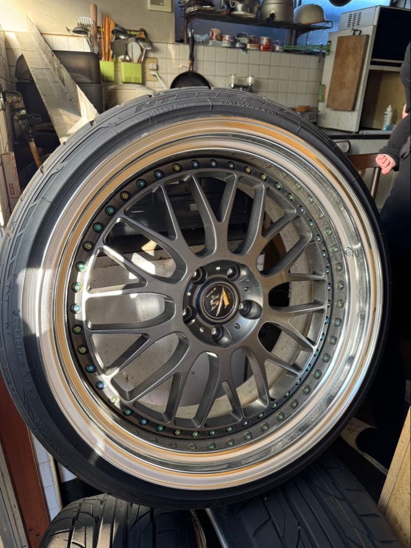 ɬakuma. 　WORK VS XX 20インチ　4本タイヤセット