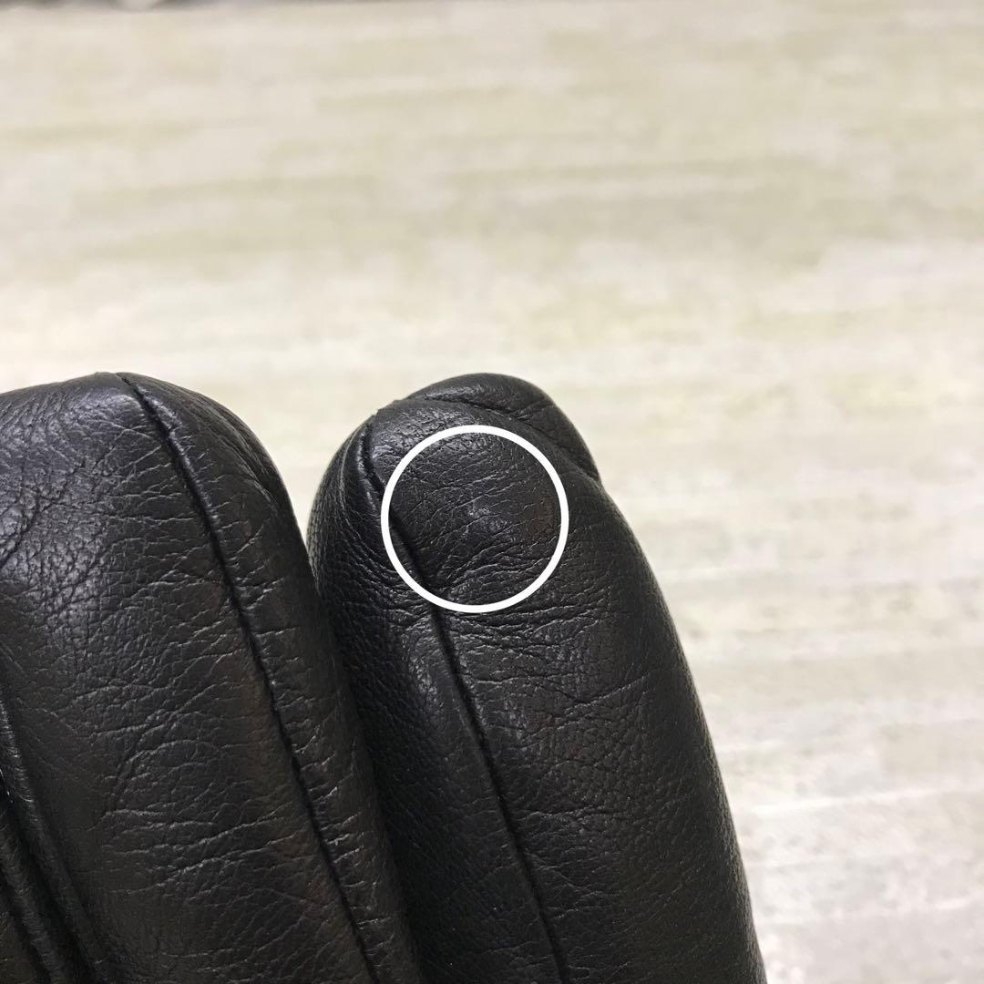 nm-205 LARDINI フラワーメタル 手袋 ラムレザー カシミヤ