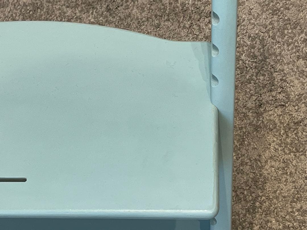 STOKKE ストッケ トリップトラップ アクアブルー 転倒防止付 廃盤色 希少