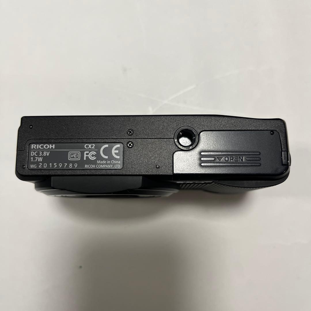 w*〄様 Ricoh CX2 コンパクトデジタルカメラ ブラック