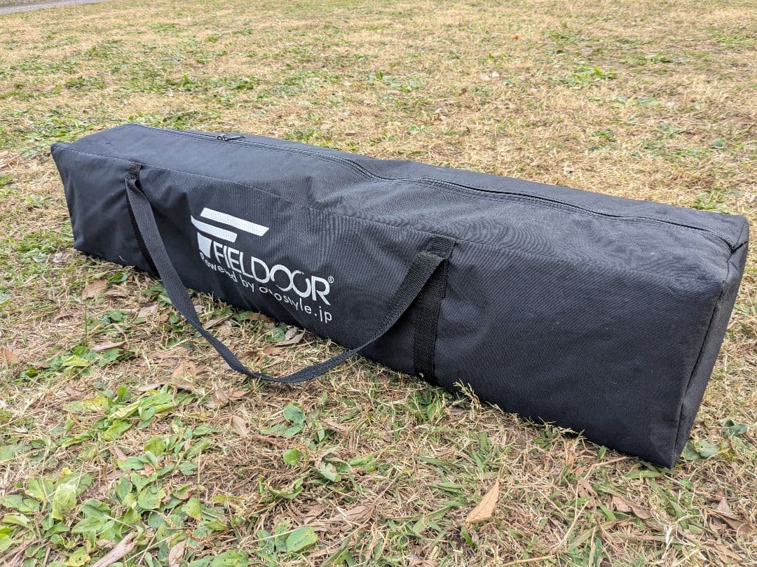 FIELDOOR　ワンタッチタープ　3m×3m　サイドシート2枚+おまけ付き