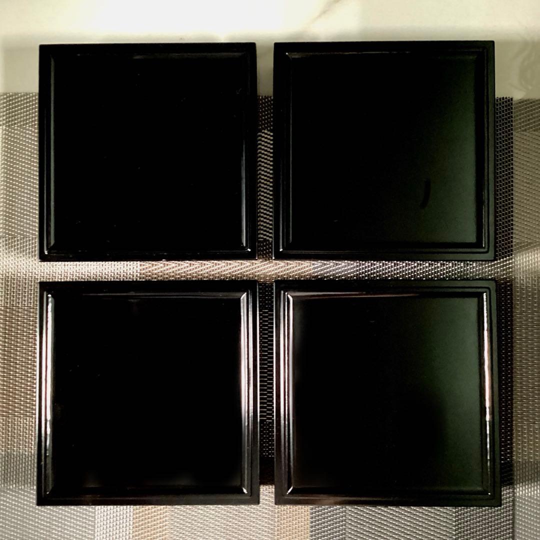 『スタうー特価』　輪島塗　蓋物　4箱　お盆　おせち　etc