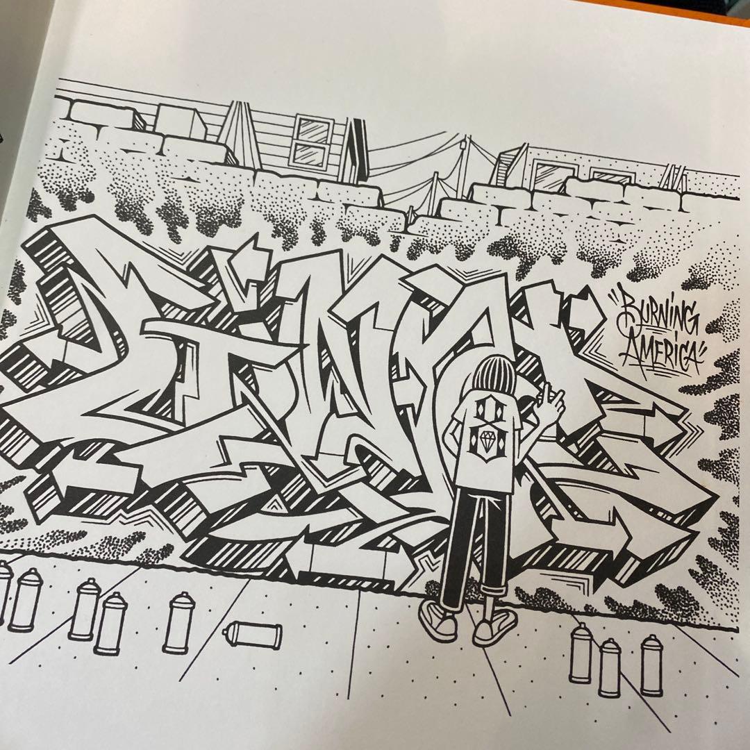 SKIN GRAFMasters of GraffitiTattooカートゥーン