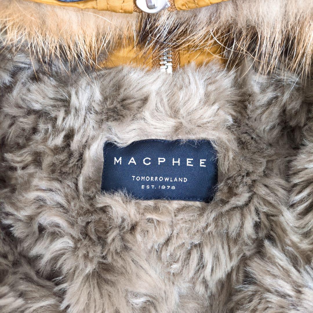 トゥモローランド　マカフィー　　N-2B　裏ボア　モッズコート　ラクーンファー