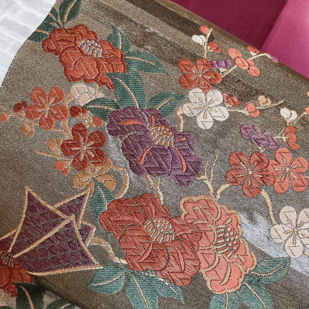 訪問着　フルセット　影　草陰　着物　L2