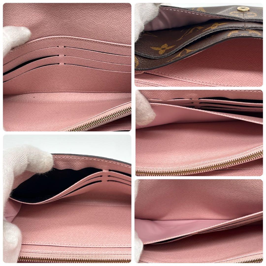 極美品 ルイヴィトン ポルトフォイユサラ モノグラム ブラウン M62235