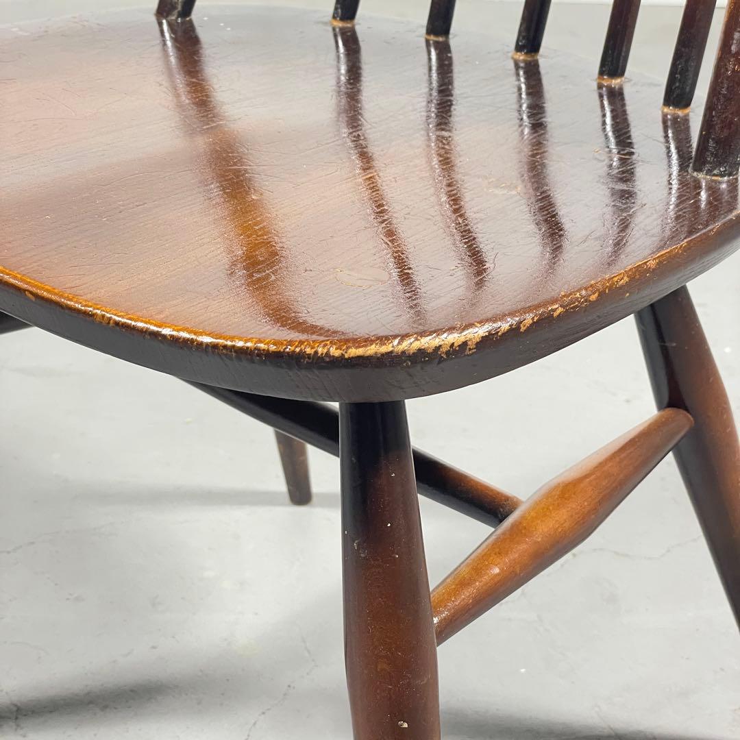 ERCOL(アーコール) /ゴールドスミスチェア ダークコロニアル (4)