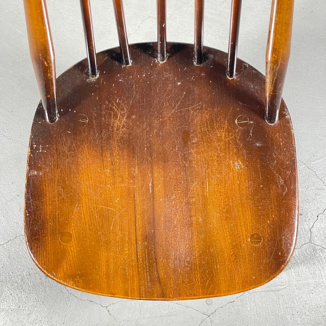 ERCOL(アーコール) /ゴールドスミスチェア ダークコロニアル (4)