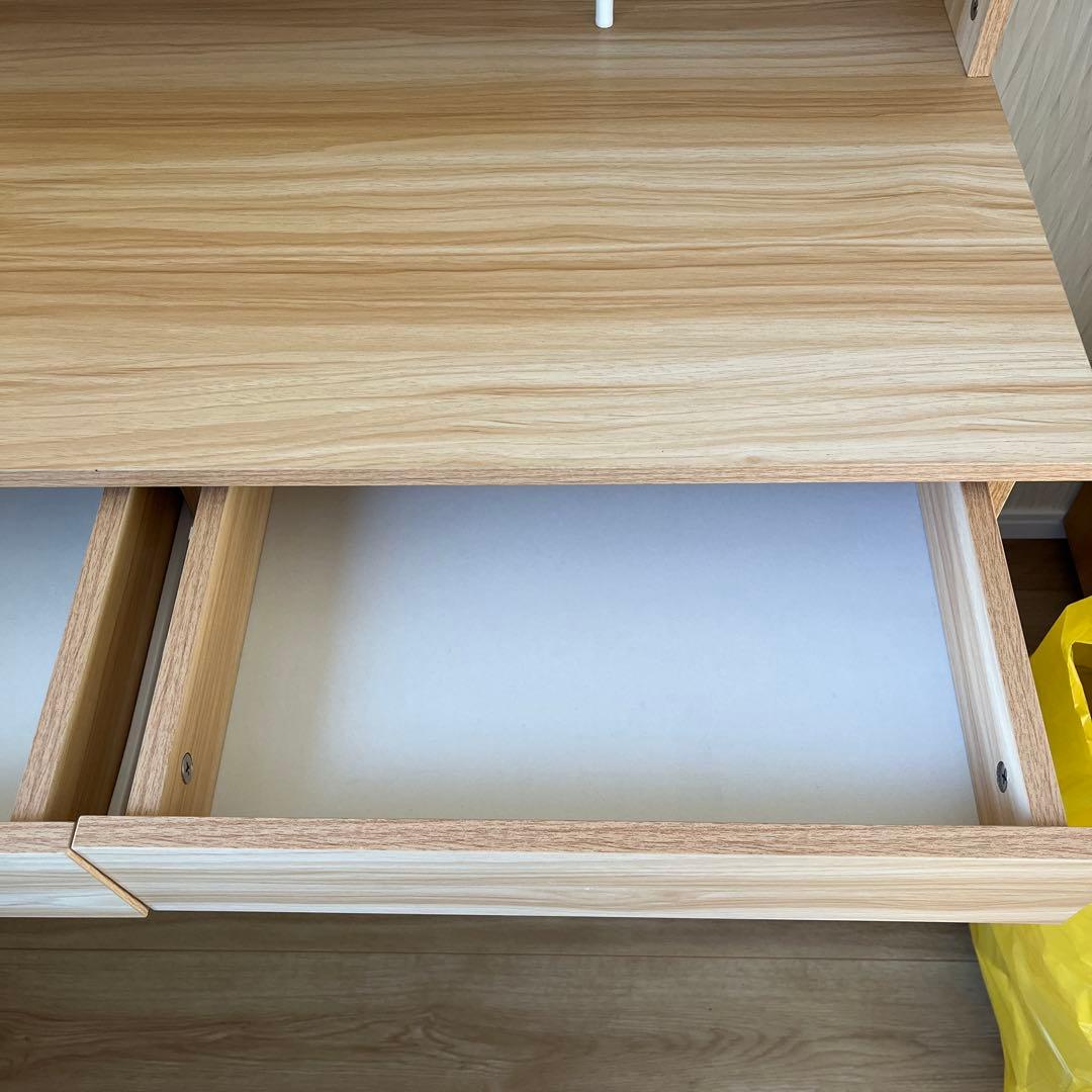 シェルフ付きデスク　勉強机　学習机　小学生中学生高校生