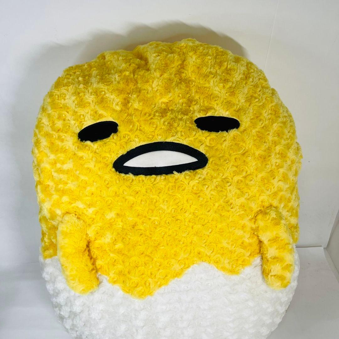 希少 レア ぐでたま サンリオ クッション 大きめ 3L 特大　タグ付き