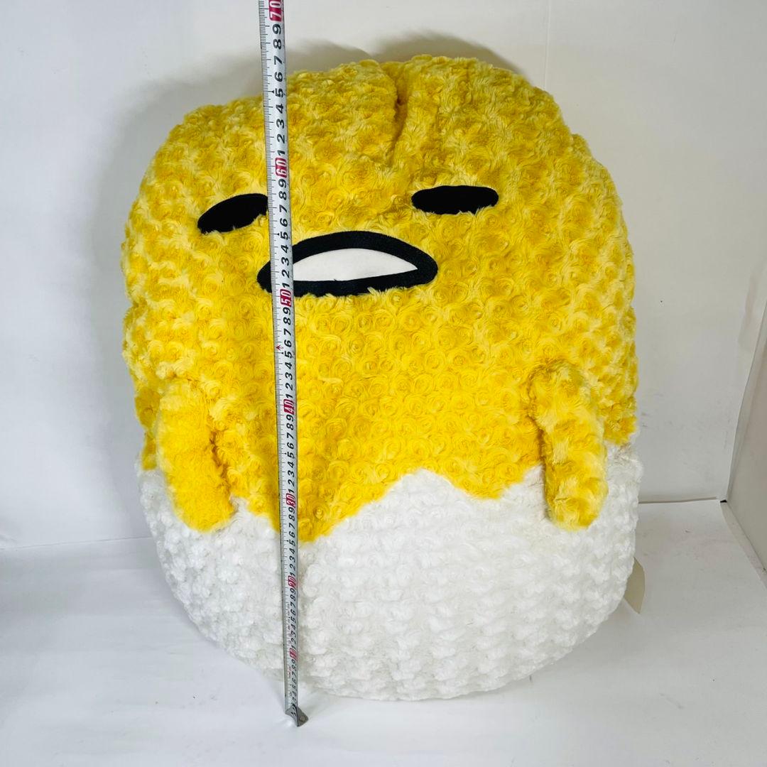 希少 レア ぐでたま サンリオ クッション 大きめ 3L 特大　タグ付き