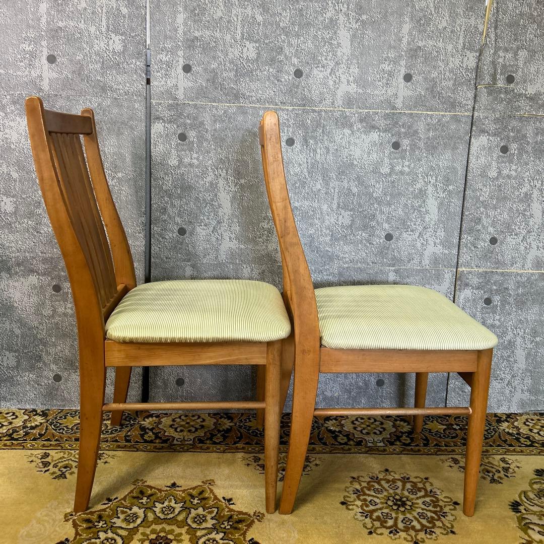 ꧁カリモク家具 karimoku꧂オールドカリモク ダイニングチェア4脚セット