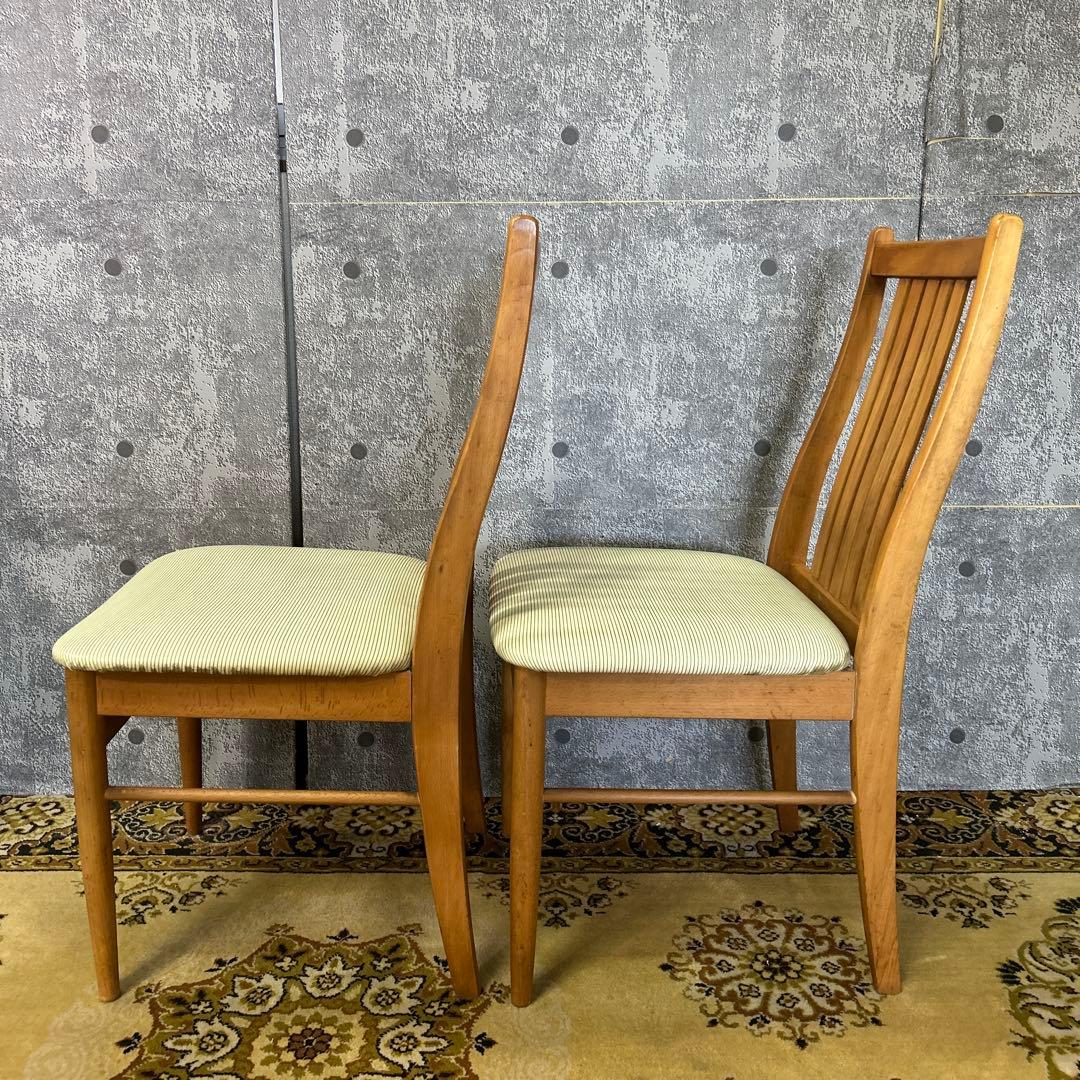 ꧁カリモク家具 karimoku꧂オールドカリモク ダイニングチェア4脚セット