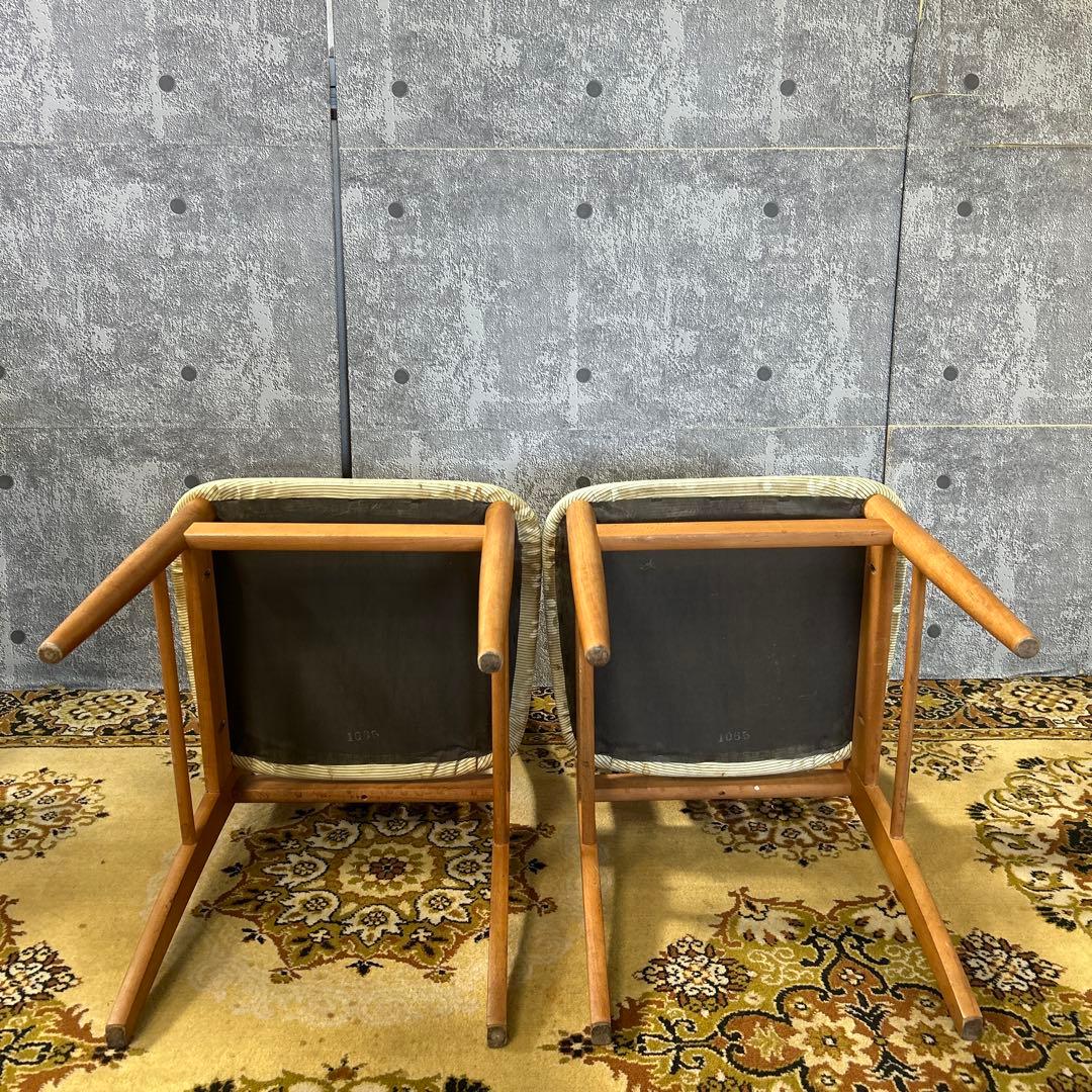 ꧁カリモク家具 karimoku꧂オールドカリモク ダイニングチェア4脚セット