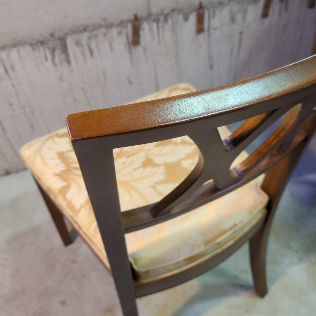 Drexel Heritageドレクセルヘリテイジ ダイニングチェア 葉模様