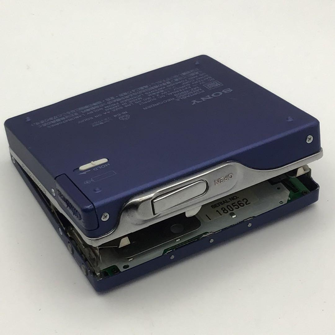 SONY MZ-R909 MD WALKMAN ソニーMDウォークマン ブルー