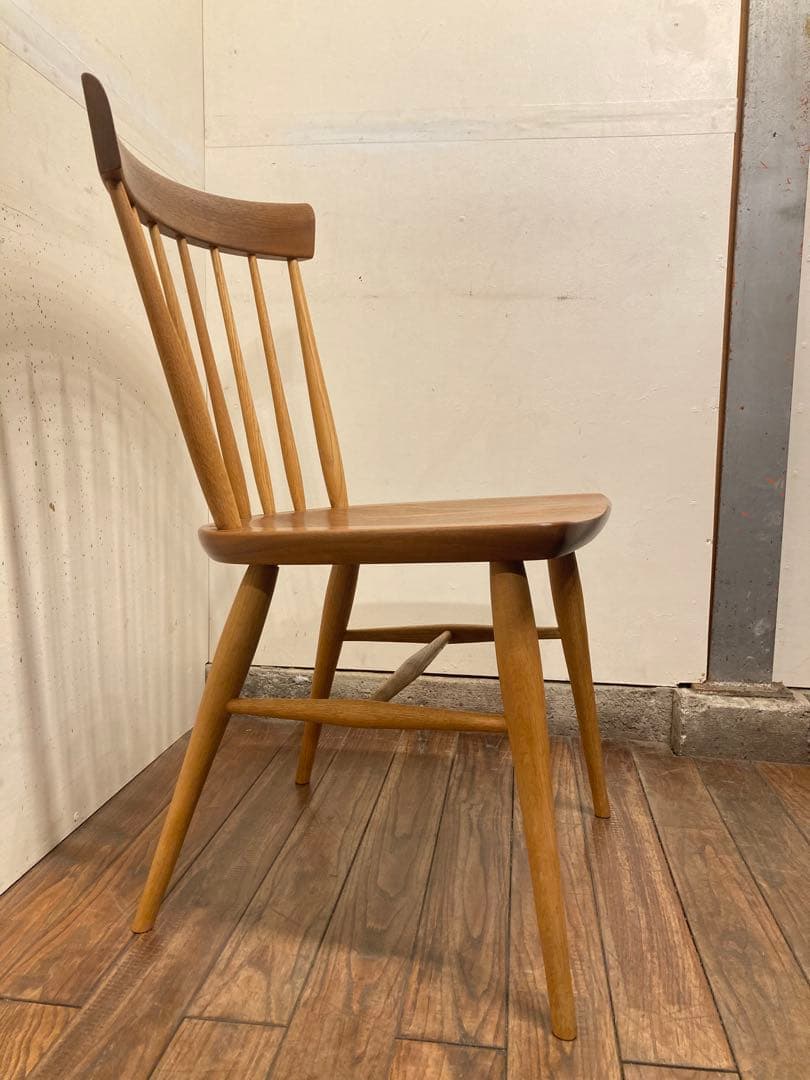 柏木工 SC4K ウォールナット×オーク オイル仕上げ ウィンザーチェア A